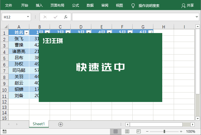 Excel万能快捷键之Ctrl+T的十大使用方法